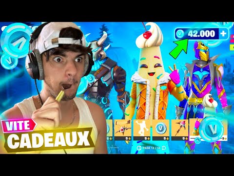 [LIVE FORTNITE FR] 76 000 V-BUCKS POUR VOUS !!! PP DEFILE, CACHE CACHE, FIGHT !!!