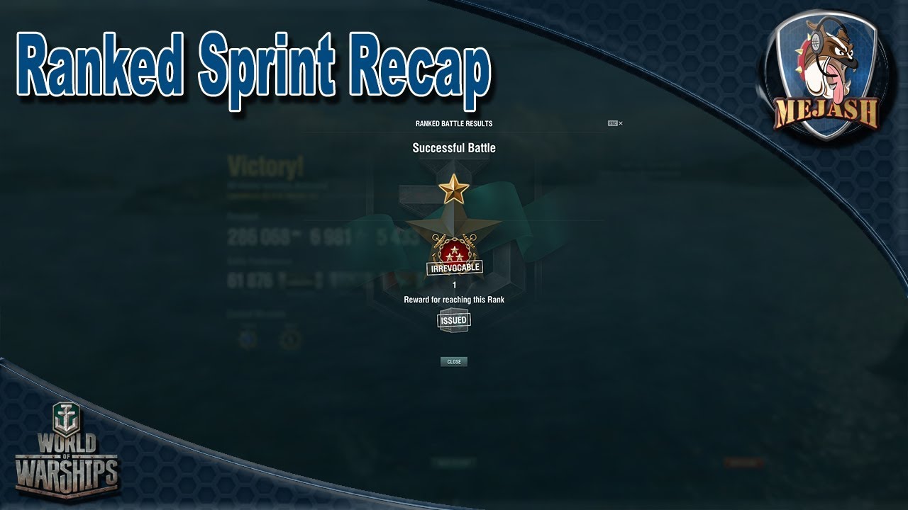 Ranked Sprint Recap: My thoughts! WoWs new game mode?