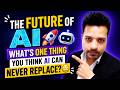 The Future of AI 🚀🤖What's One Thing You Think AI Can Never Replace? 😳 Language Nerds India #tech #ai