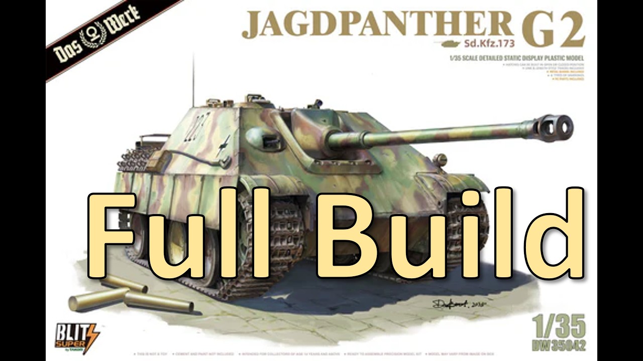 Das Werk 1/35 Jagdpanther G2 - Full Build - YouTube