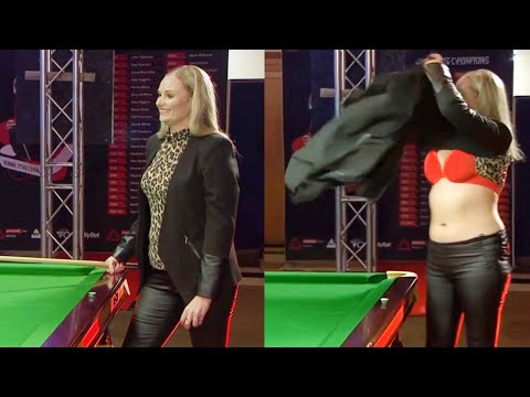 Snooker Reanne Evans Reveals Her Secrets - Crazy & Unreal Moments!