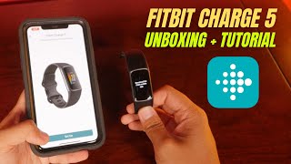 Fitbit Charge 5 개봉, 설정 및 튜토리얼(모든 기능 설명!) screenshot 4
