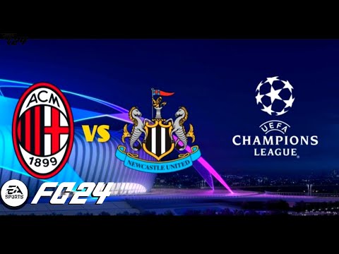 EAFC 24 | AC Milan vs Newcastle United | UEFA Champions League 2023-24 | PS5 | 4K