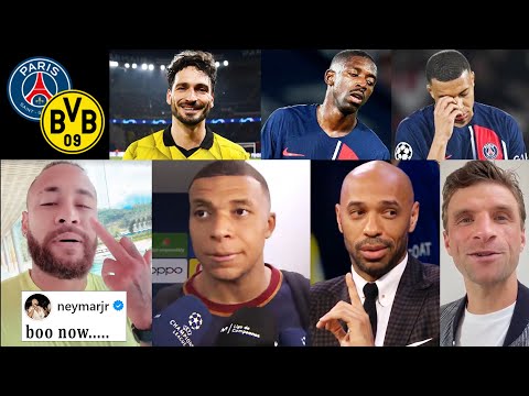 Famous Reaction: Mbappe & PSG OUT of Champions League | Borussia Dortmund vs PSG 1-0 Reaction
