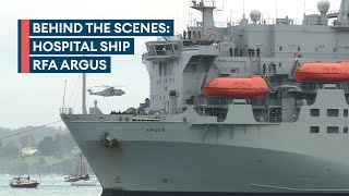 RFA Argus: Exclusive tour of UK Armed Forces' hospital ship
