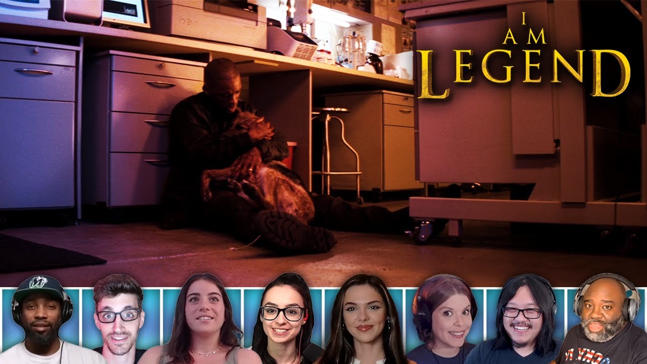 Reactors Reactions to SAM SAVES DR NEVILLE | I Am Legend (2007)