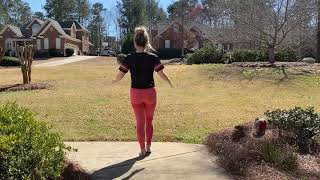 2021 Tryout Dance (back view with counts)