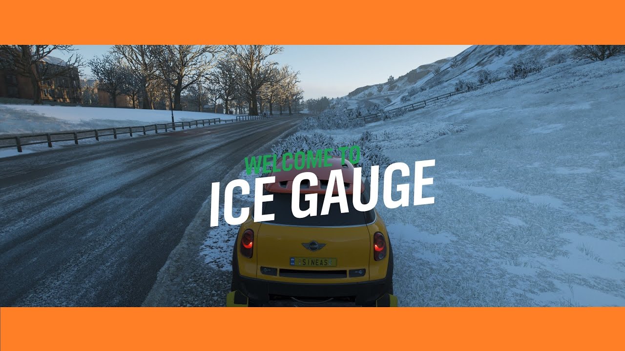 Forza Horizon 4 Update Series 21 Winter Trial Event Ice Gauge