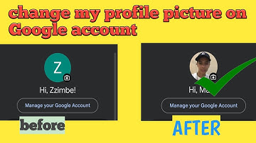How to change my profile picture on Google account?