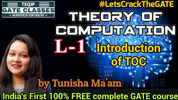 Lec - 01 | CSE | Theory of Computation by Tunisha Ma