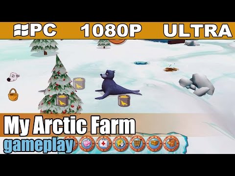 My Arctic Farm gameplay HD - Casual Zoo Manager - [PC - 1080p]