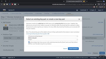 EXERCISE 3.5 Create an Amazon EBS Volume and Show That It Remains After the Instance Is Terminated