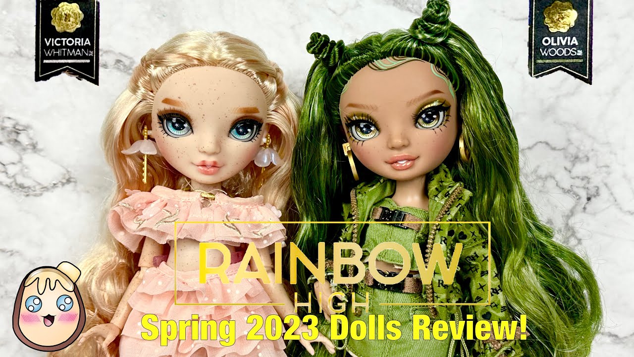 Rainbow High Spring 23 (Series 5) Victoria Whitman + Olivia Woods Dolls ...