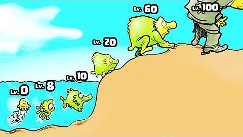 Eat to Evolve - Gameplay Walkthrough Part 1 World  Merge Monsters (iOS, Android)The Pear Gamers)