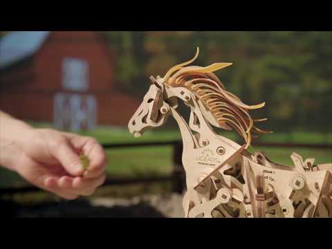 Ugears Horse-Mechanoid. Exclusively on Kickstarter