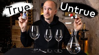 BUSTING Wine MYTHS  What is true and untrue about WINE?