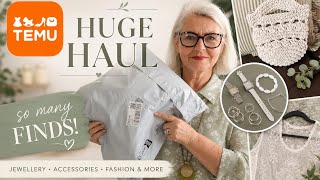 HUGE TEMU HAUL! 🤍 Fashion, Jewellery & Accessories You’ll Love | Affordable Finds 🧡