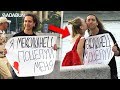 Mexicano ofrece abrazos gratis en Rusia y esto pasó