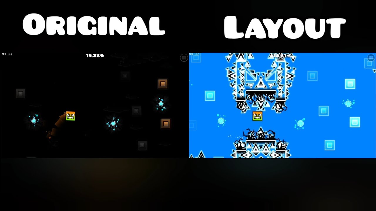 Deadlier Clubstep Original vs Layout | Geometry Dash