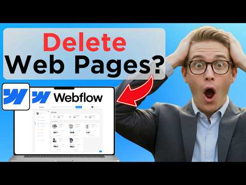 How to Delete Pages in Webflow (Quick & Easy) (Easy Guide)