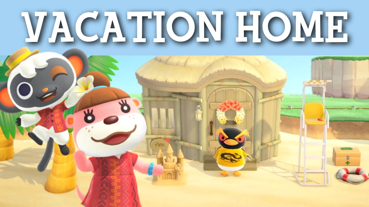 A Vacation Home For Hopper! Happy Home Paradise DLC Animal Crossing