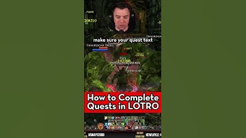 This is how to complete quests in #LOTRO to get the most XP. #tips #gaming #lotr #mmorpg