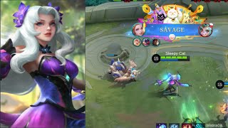 ODETTE BUTTERFLY FAERIE AGAINST ANNOYING ENEMIES PICKS -MOBILE LEGENDS