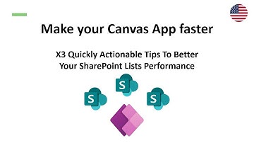 3 Quick Tips to Fix Your SharePoint List Performance | Power Apps Canvas Apps