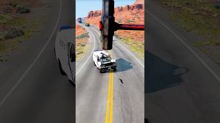 The hammer strikes hard—no mercy, no control #CarCrashSimulation #BeamNGDrive #CrashSimulation