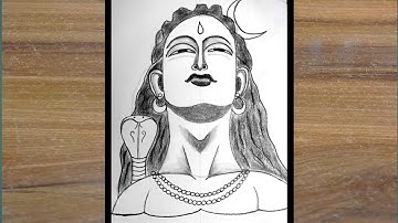 How to draw Lord Shiva 