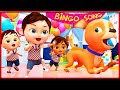 Bingo en franais   comptines pour bb en francais  banana cartoon le franais