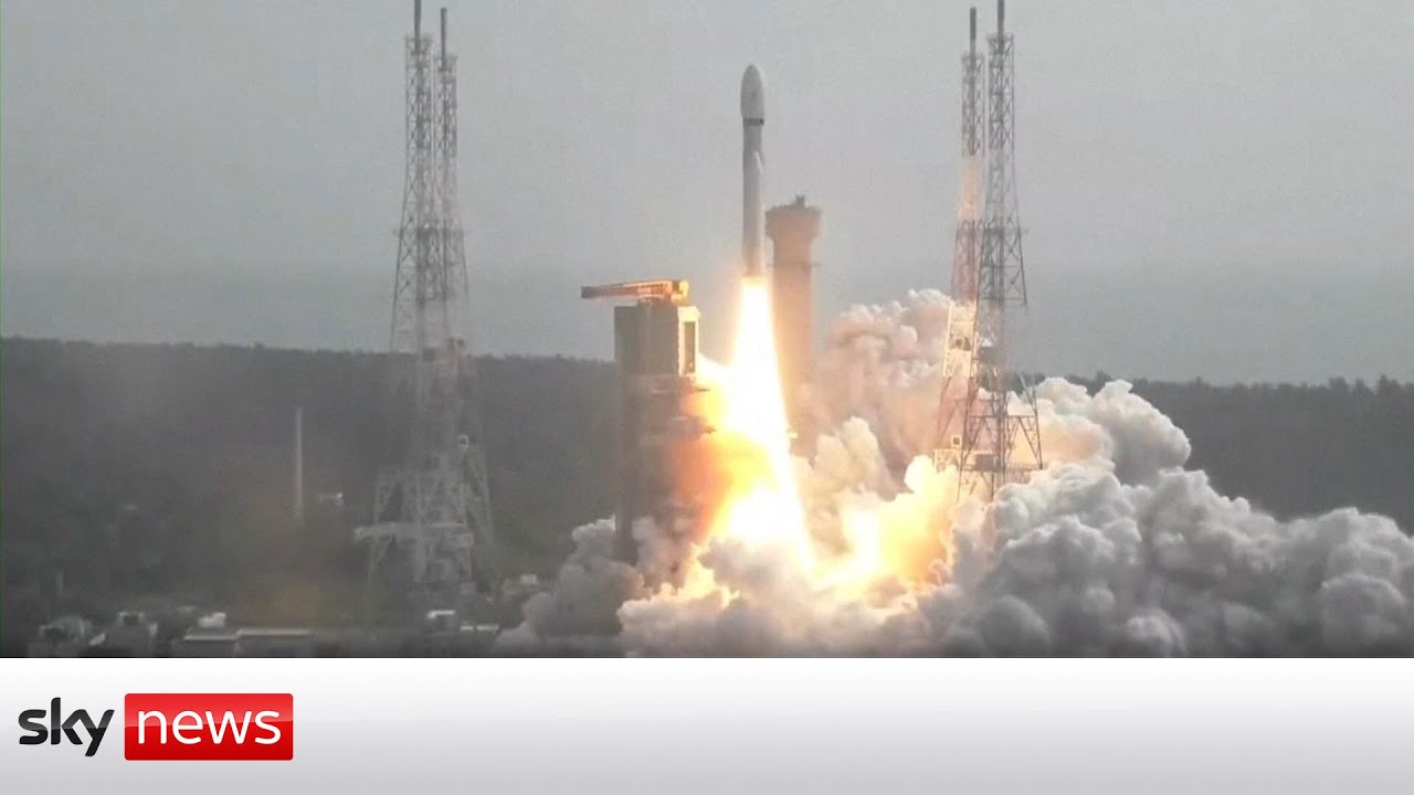 Film backdrop image for India: Rocket launched for UK broadband company (2023)