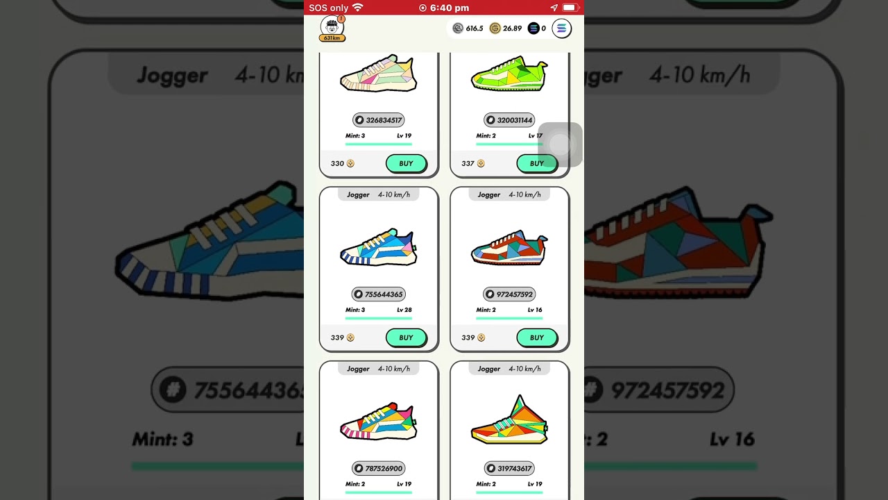 Stepn Shoes Giveaway - Part 1