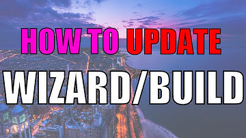 How to UPDATE your own BUILD/WIZARD for KODI