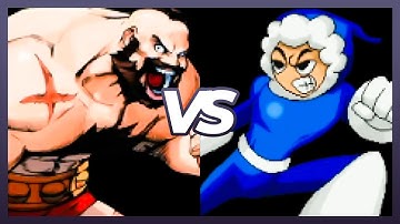 Super Marvel vs. Capcom: Eternity of Heroes (PC) - ZANGIEF vs. ICE MAN AI FIGHT Gameplay