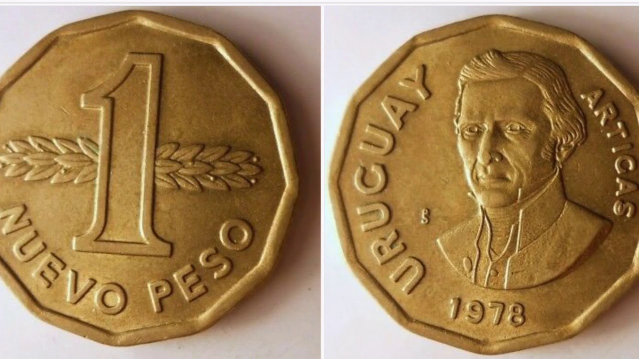 1978 URUGUAY 1 NUEVO PESO Coin WORTH