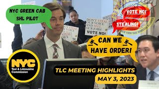 NYC TLC Approves SHL Pilot, Despite Taxi Union Chants