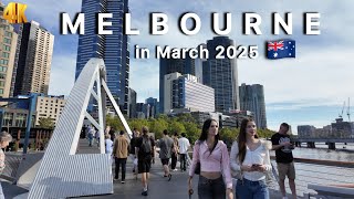 Discover Melbourne Australia in March 2025 4K Video