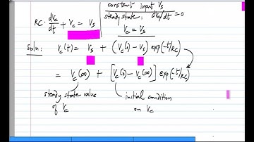 SUMMARY: COMPUTING FIRST ORDER CIRCUIT RESPONSE #CH23SP #swayamprabha