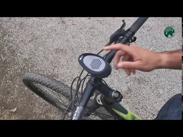 Torche enceinte Bluetooth® pour vélo