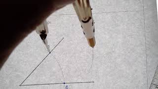 Geometry Constructions: Bisect Acute Angle