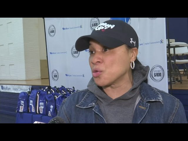 Daughter collecting shoes in memory of father for USC coach Dawn Staley's  nonprofit, Chapin