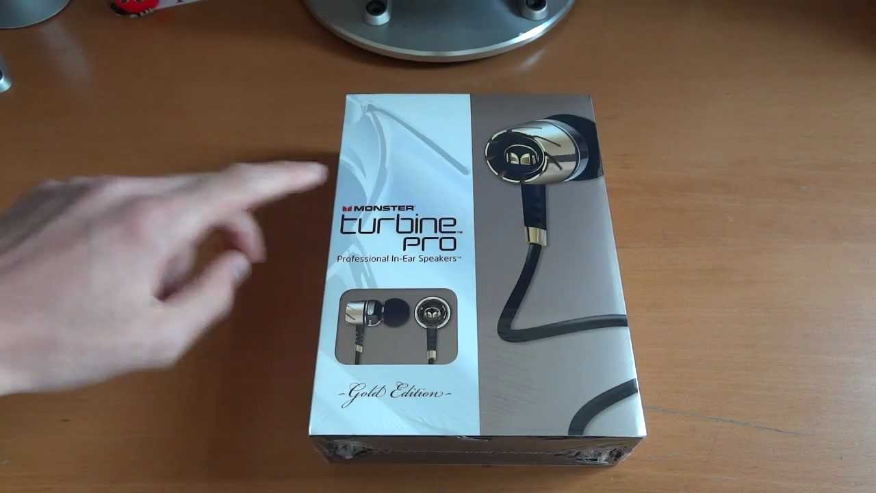Monster Turbine Pro Gold Unboxing - By TotallydubbedHD - YouTube