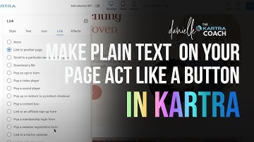 Clever Link Trick Using Footer Text in Kartra