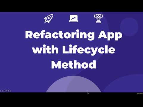 Refactoring App with Lifecycle Method - React JS Tutorial ( Lecture 31)