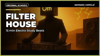 vibe110 - Desert Pyramid Filter House Lab | 15 Min Electro Study Beats
