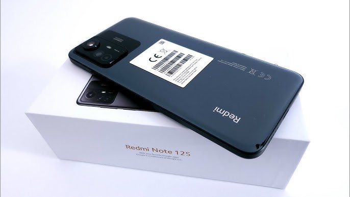 Xiaomi Redmi Note 12S BLACK 8GB+256GB Dual SIM Android Mobile Phone  (Unlocked)