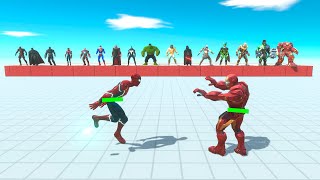 1 vs 1 Superhero Tournament - Animal Revolt Battle Simulator screenshot 5