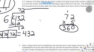 Lesson 6 Grade 6 Module 1