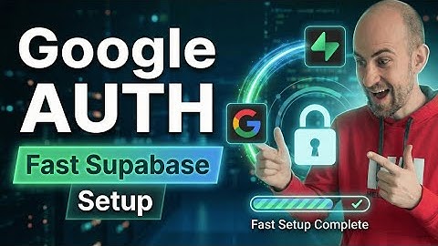 How I Made Google Login Super Easy With Supabase!